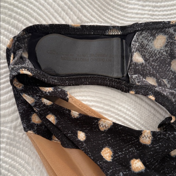 Norma Kamala Snake Mesh Mio Scattered Dots/nude swimsuit XS - Picture 12 of 12